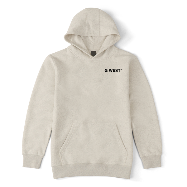G WEST Pullover Hoodie With Logo Mens Style : GWHDWL7002
