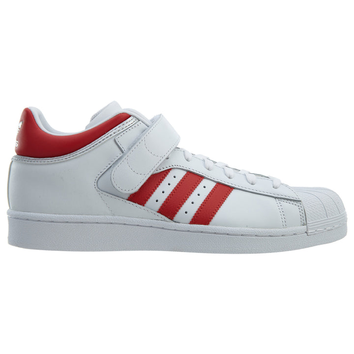 adidas Pro Shell White Scarle-Silver Metallic