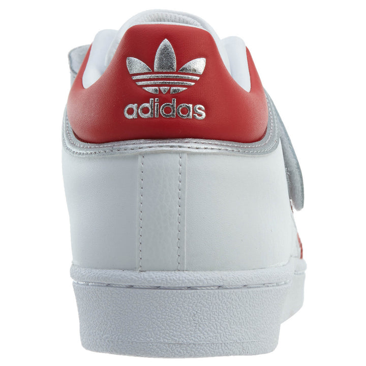 adidas Pro Shell White Scarle-Silver Metallic