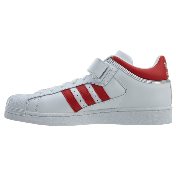 adidas Pro Shell White Scarle-Silver Metallic