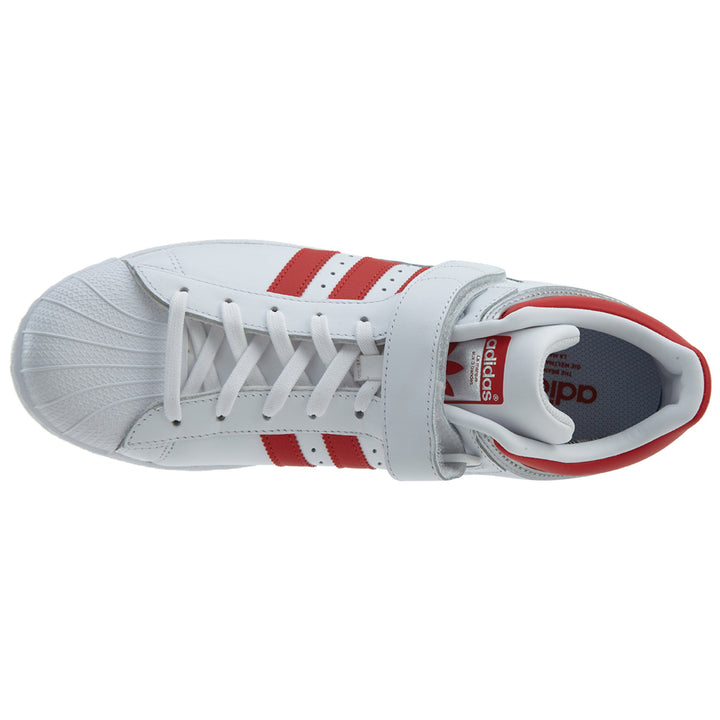 adidas Pro Shell White Scarle-Silver Metallic
