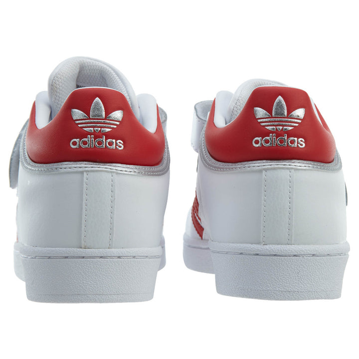 adidas Pro Shell White Scarle-Silver Metallic