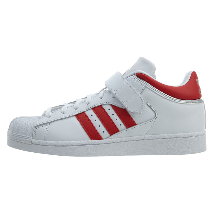 adidas Pro Shell White Scarle-Silver Metallic