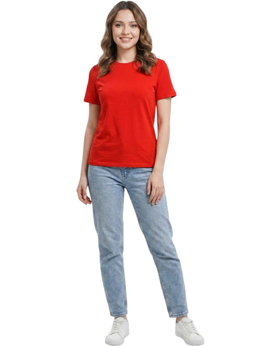 Red Basic Short Sleeve T-Shirt
