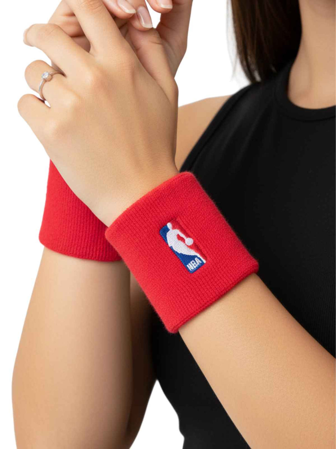 Nba Two Double Wide Wristbands Unisex Style : Nba440
