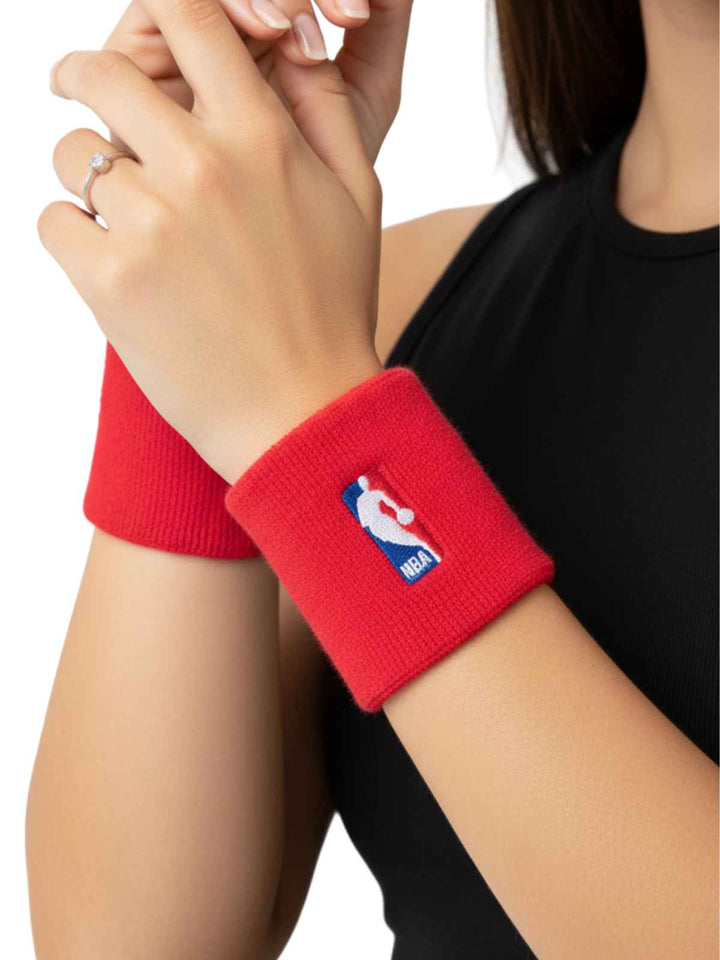 Nba Two Double Wide Wristbands Unisex Style : Nba440