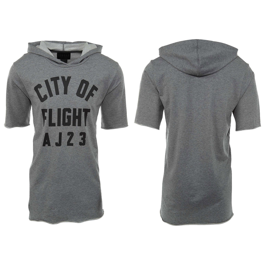 Jordan Sportswear City Of Flight Short Sleeve Hoodie  Mens Style : 911317
