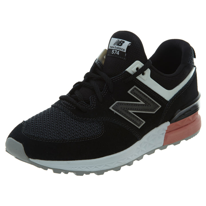 New Balance 574 Sport Black Dusty Peach