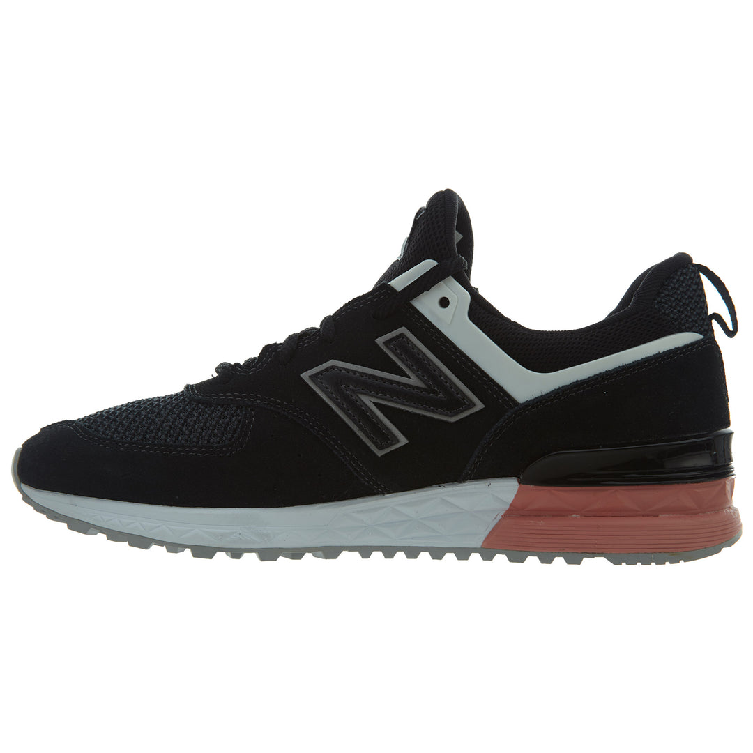 New Balance 574 Sport Black Dusty Peach