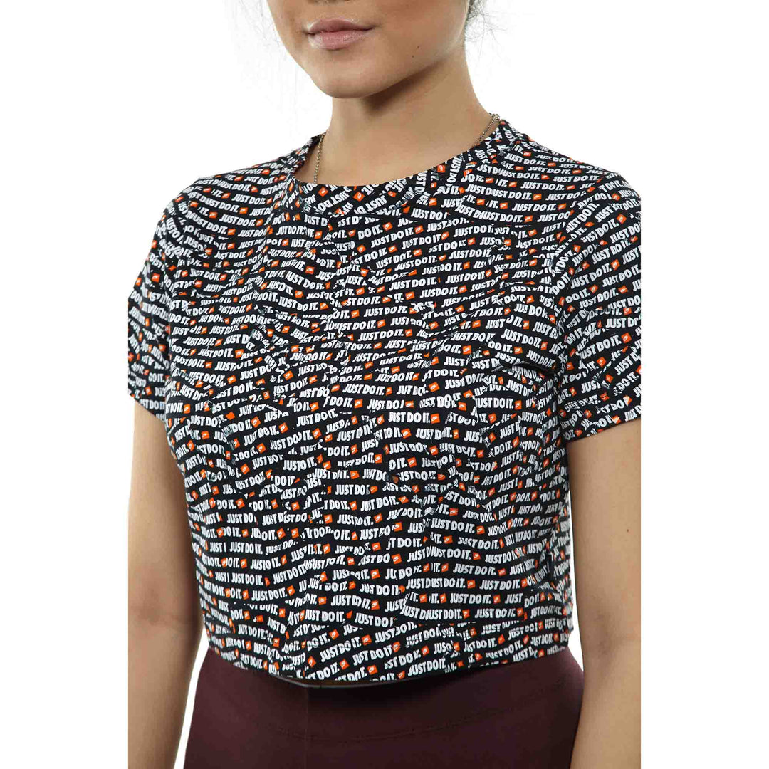 Nike Jdi Anniversary Aop Crop Top Womens Style : Aq0249