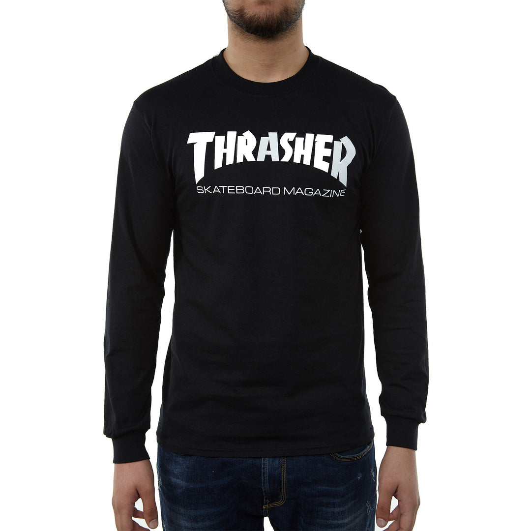 Thrasher Skate Mag Long Sleeve Tee Mens Style : 111107