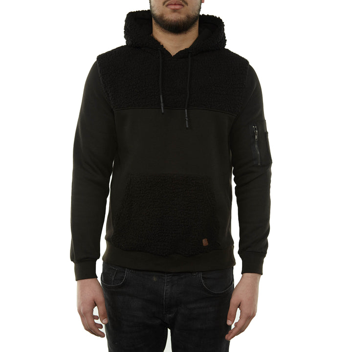Soul Star Sweatshirt Mens Style : Msw Charming-BLACK