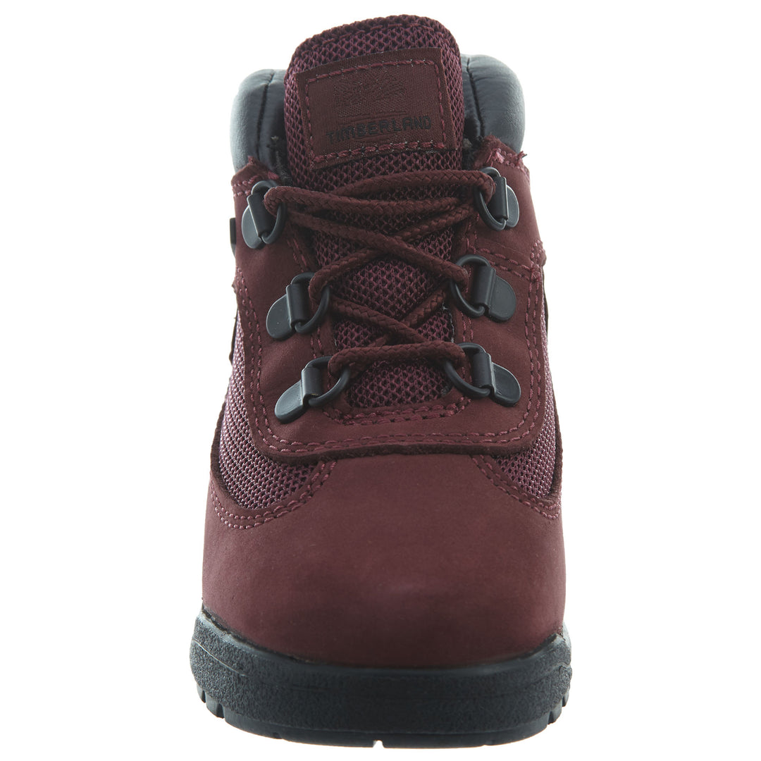 Timberland Field Boots Toddlers Style : Tb0a1att-Burgundy