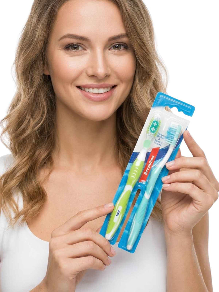 Aim Revelation Toothbrush Twin Pack