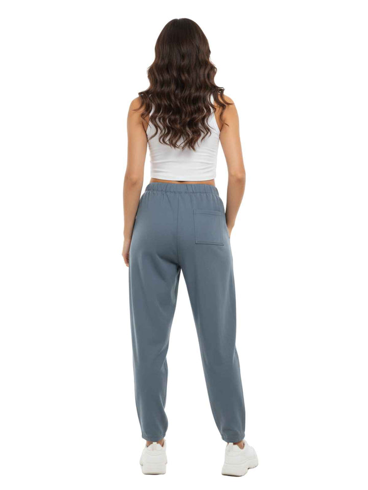 Habitat Womens Pants Gray Elastic Waist