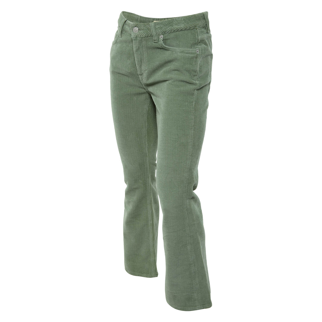 The Cords & Co 5-pocket Mid Waist Straight Fit Cropped Leg Womens Style : Elin 17304319