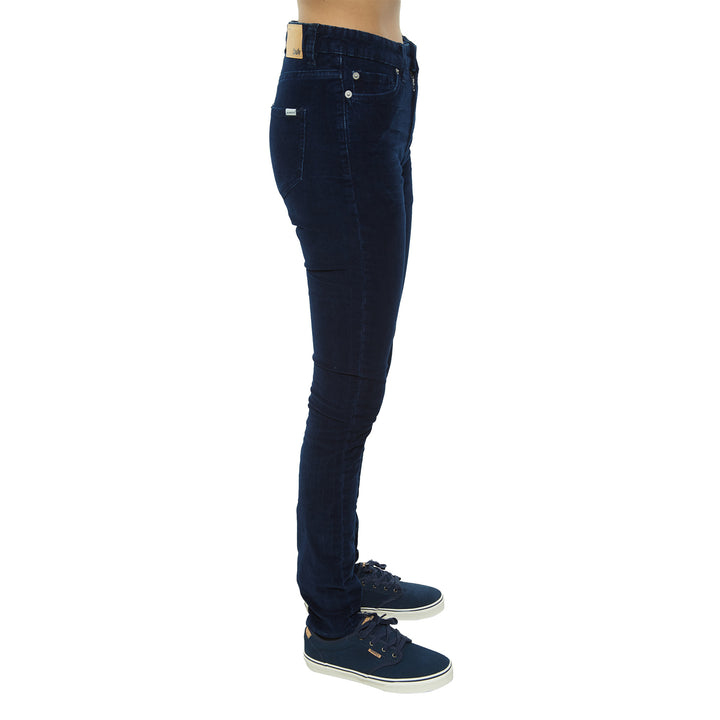 The Cords & Co 5-pocket High Waist Skinny Fit Tight Bottom Womens Style : Hey Ess30309
