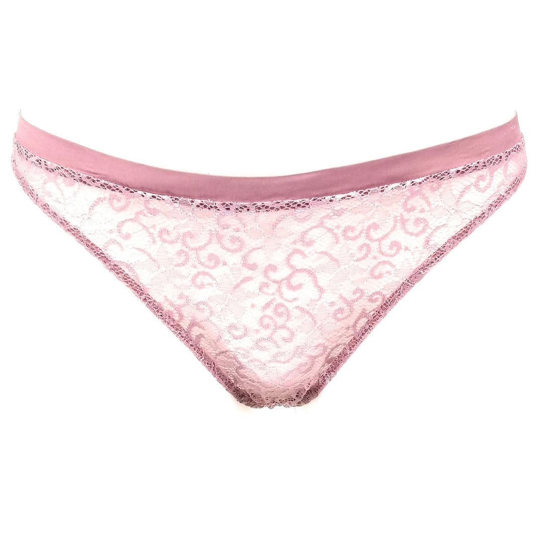 La Perla Sophia Pink Floral Lace G-String Thong Womens Style : 0018649-0040