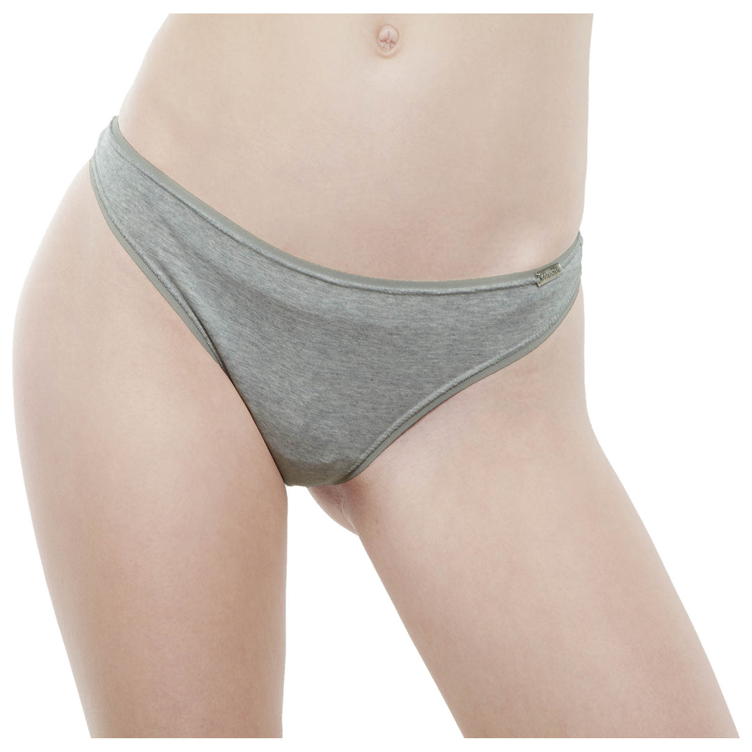 La Perla New Project Grey Thong Womens Style : 0010973-0003