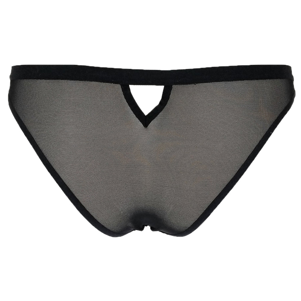 La Perla Evelina Mesh Black Panty Womens Style : 0016817-0002