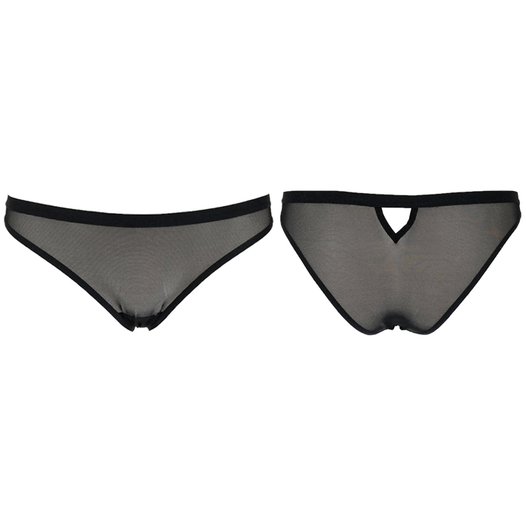 La Perla Evelina Mesh Black Panty Womens Style : 0016817-0002