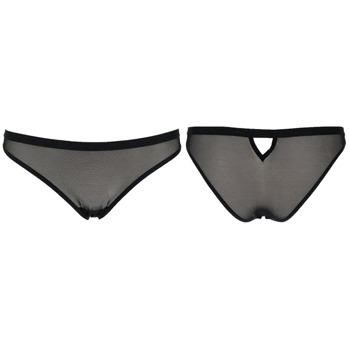 La Perla Evelina Mesh Black Panty Womens Style : 0016817-0002