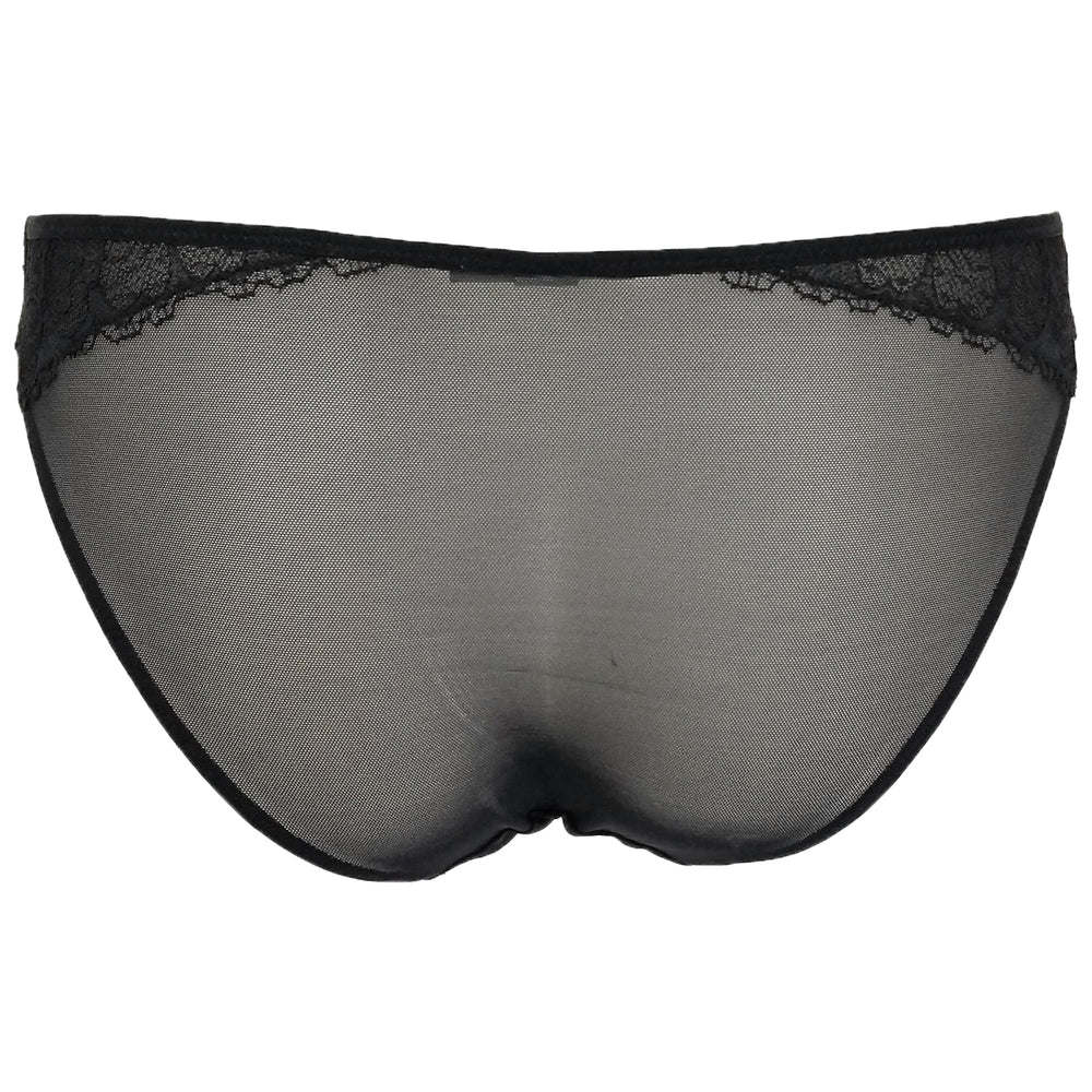 La Perla Marguerite Brazilian Black Panty  Womens Style : 0019143-0002