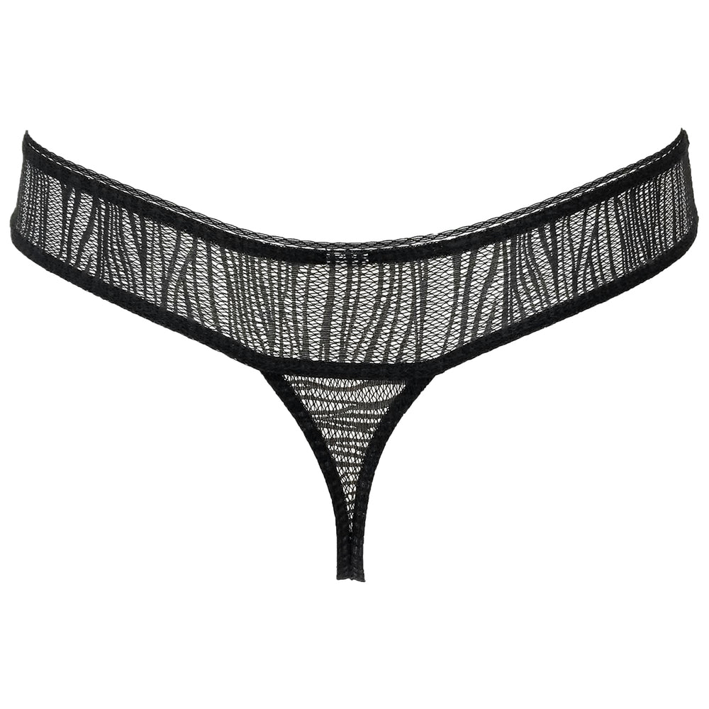 La Perla Daphne Lace Black  Thong Womens Style : 0019088-0002