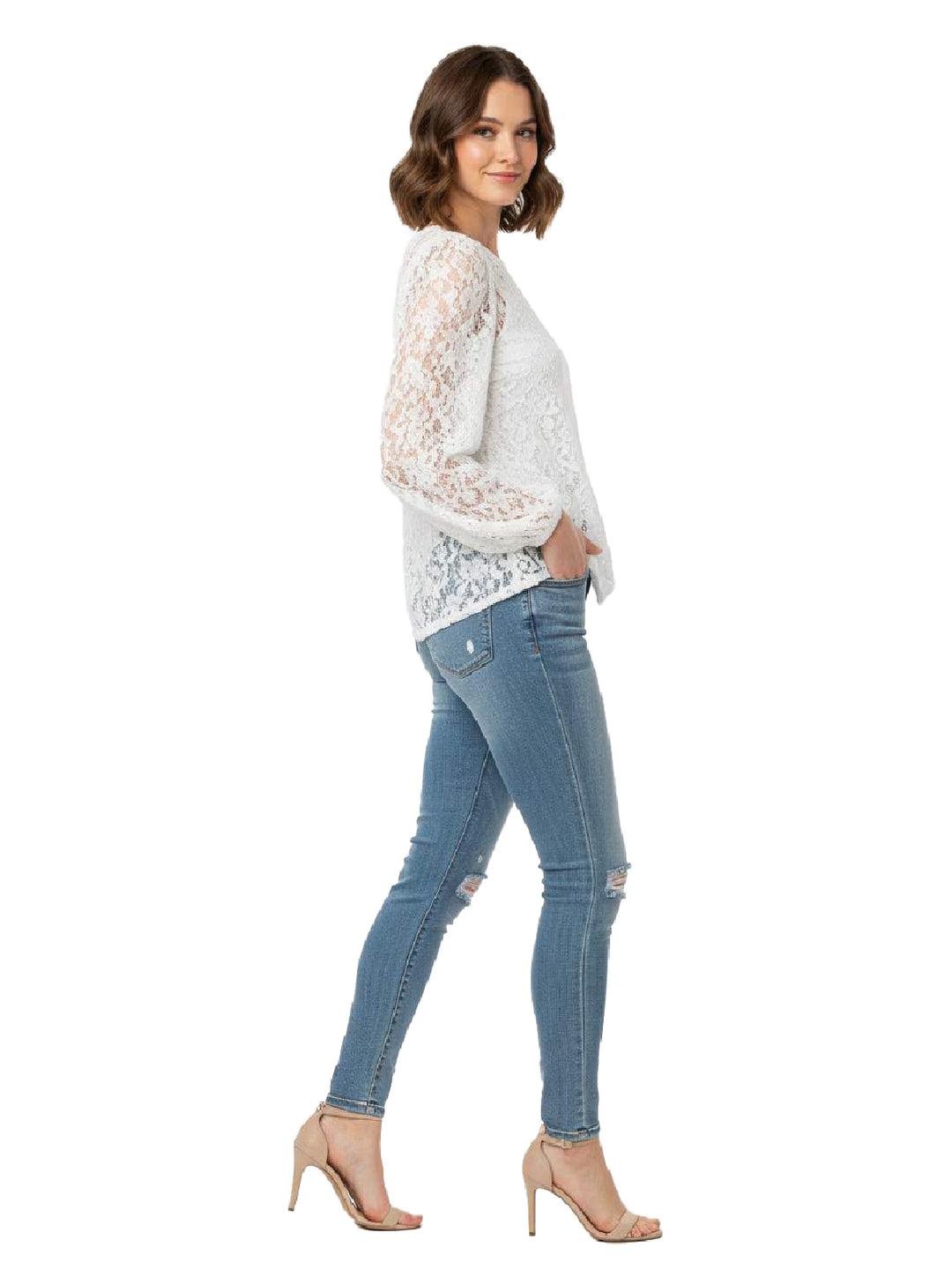 LOVESHACKFANCY Lace Blouse