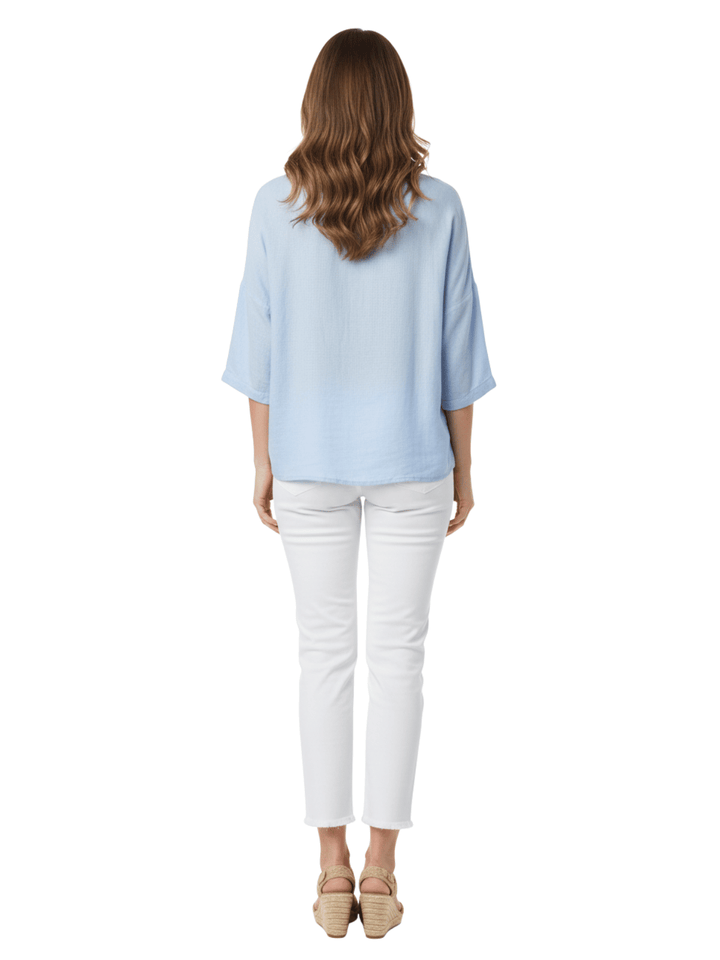 NYDJ Women's White Cotton Blend Ankle Pants
