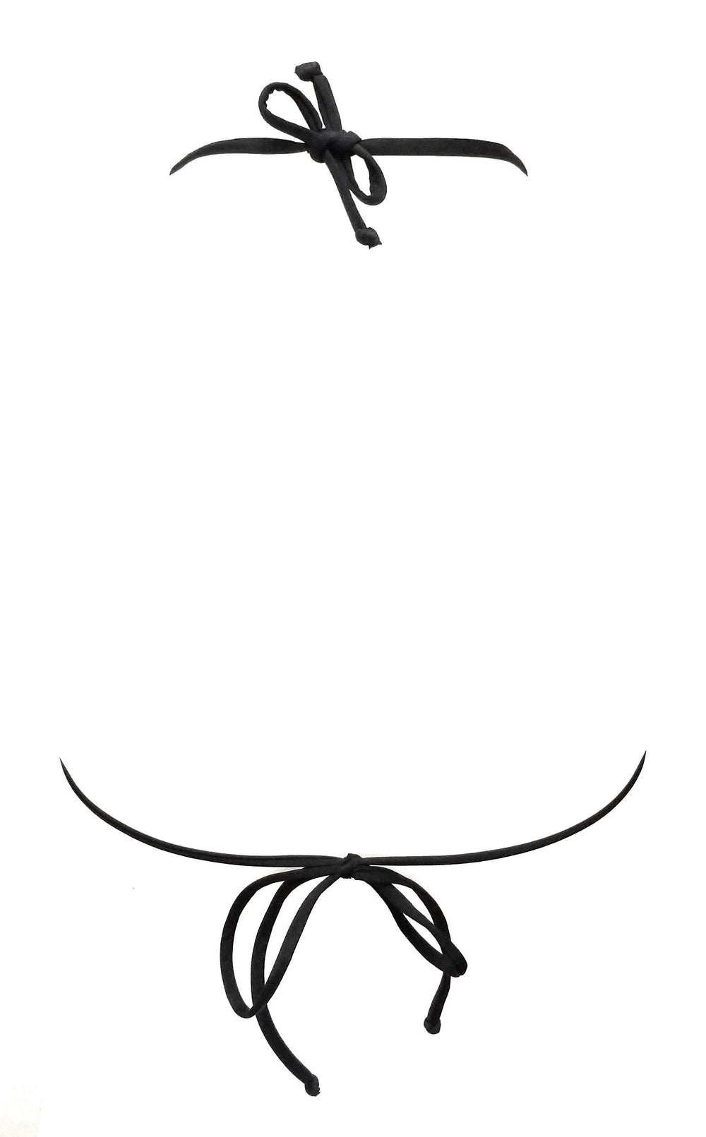 La Perla Triangle Sequinced Black Bikini Top Womens Style : 801225