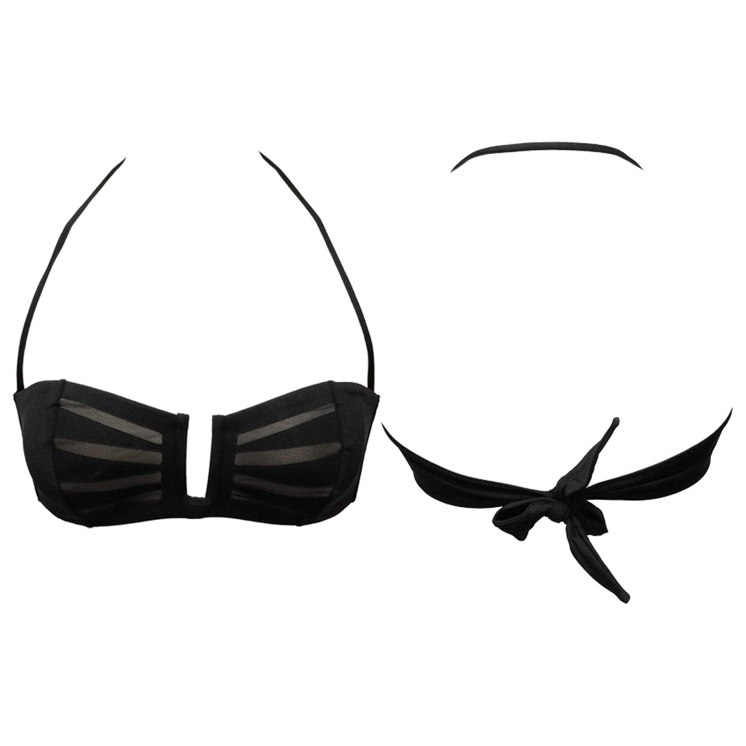 La Perla Reggiseno Halter Black Bikini Top Womens Style : 801005 - 0002