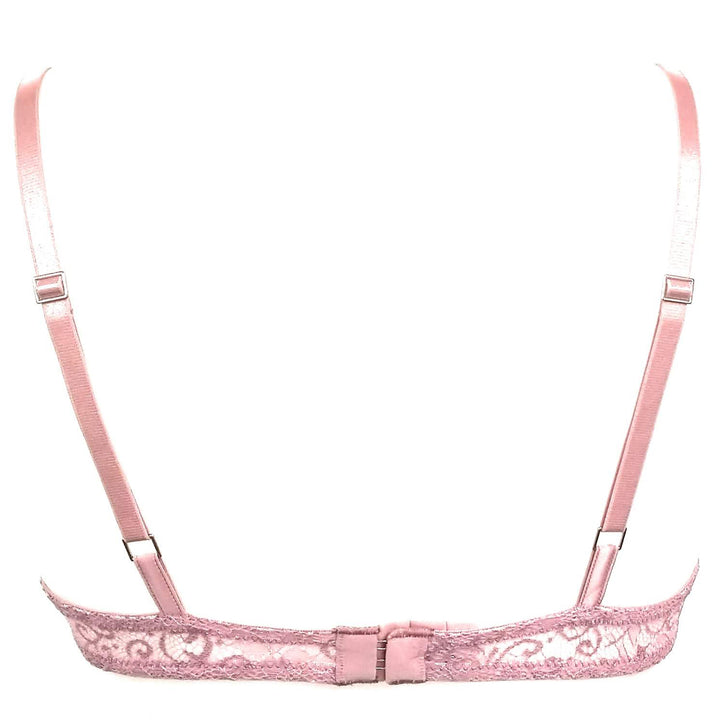 La Perla Sophia Silk Trim Triangle Pink Bralette Womens Style : 906010 - 0040