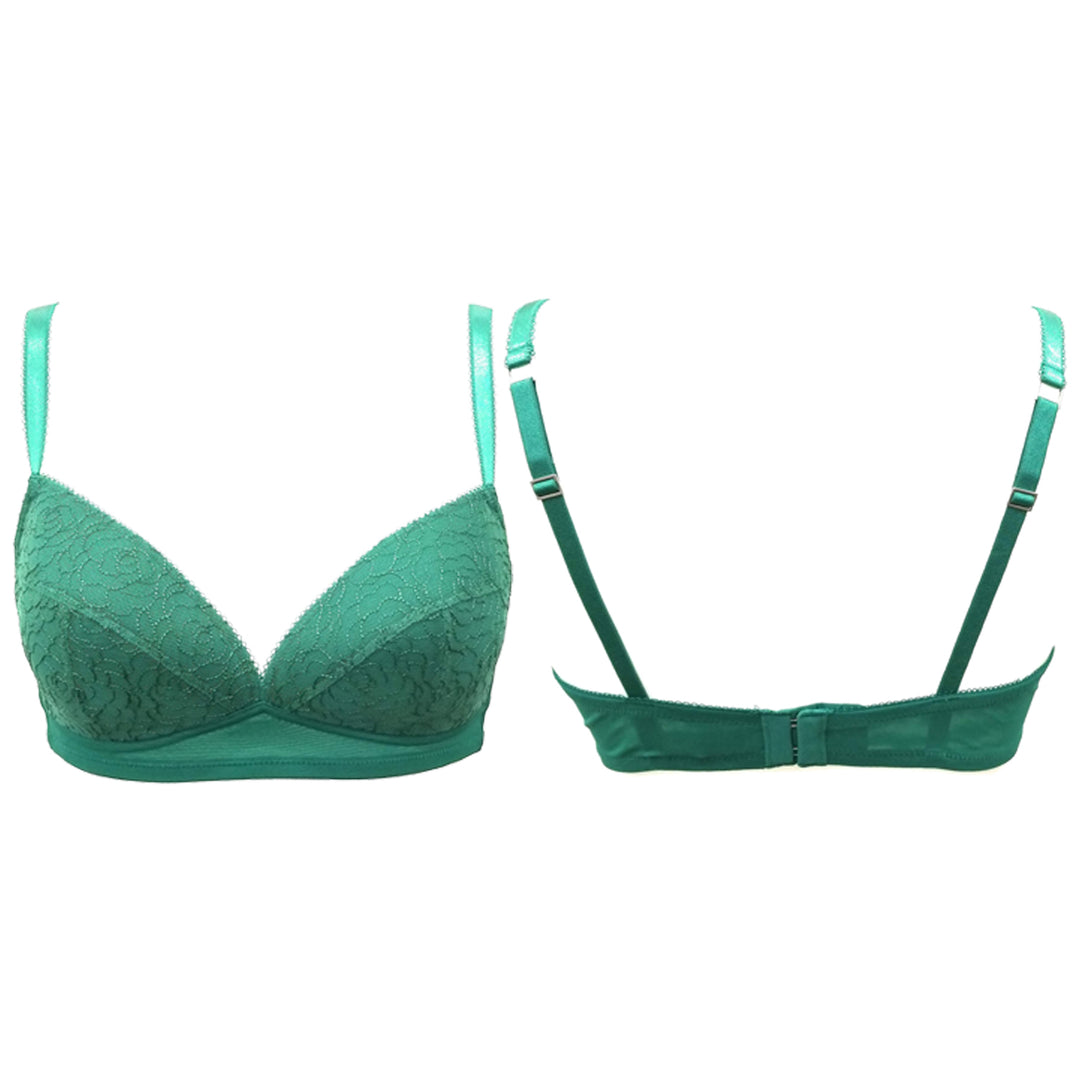 La Perla Lily Contour Green Bra Womens Style : 906111 - 0070