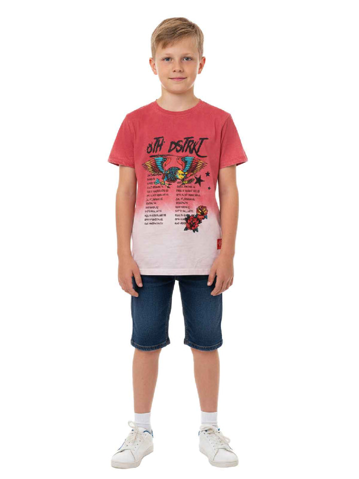 8ighth/dstrkt S/s Single Jersey Tee Big Kids Style : Ds8013b
