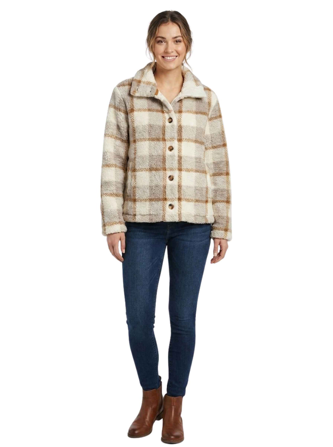 Koolaburra by UGG Plaid Sherpa Coat