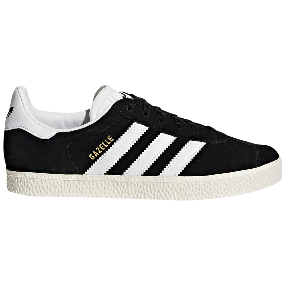 adidas Gazelle Core Black Cloud White Gold Metallic (GS)