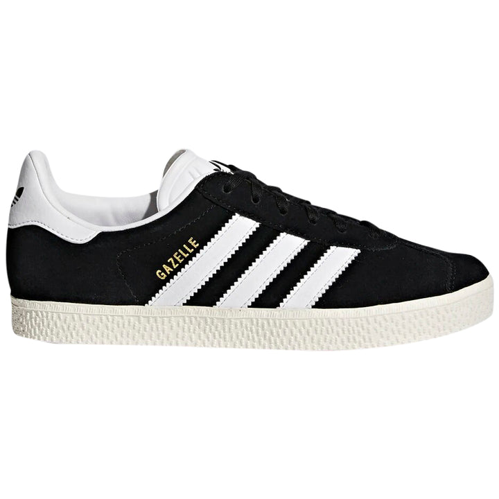 adidas Gazelle Core Black Cloud White Gold Metallic (GS)