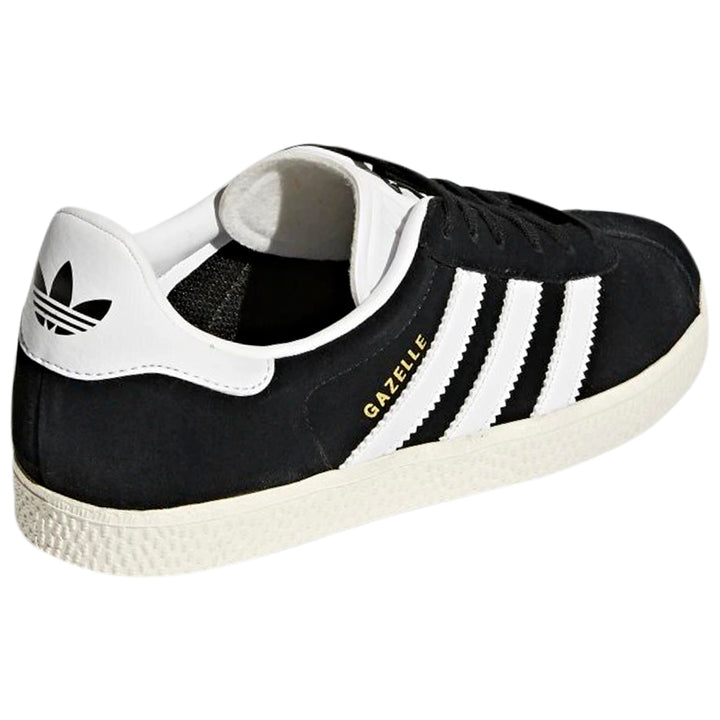 adidas Gazelle Core Black Cloud White Gold Metallic (GS)