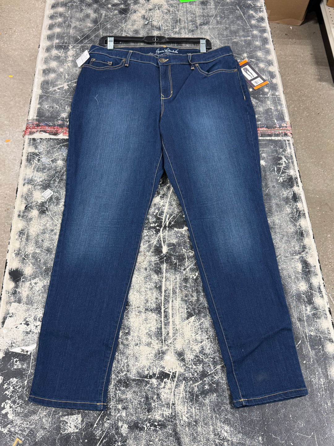 Gloria Vanderbilt All-Around Slimming Effect Jeans size 16 #100006