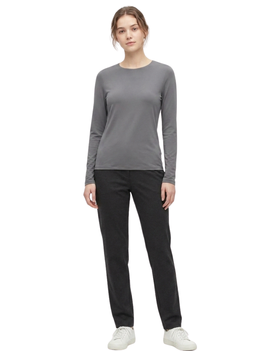 Gray Long Sleeve Shirt