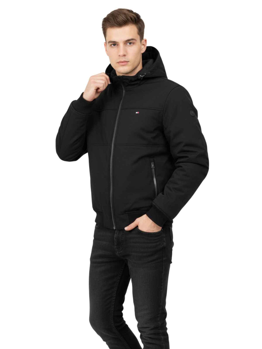 Tommy Hilfiger Black Activewear Jacket