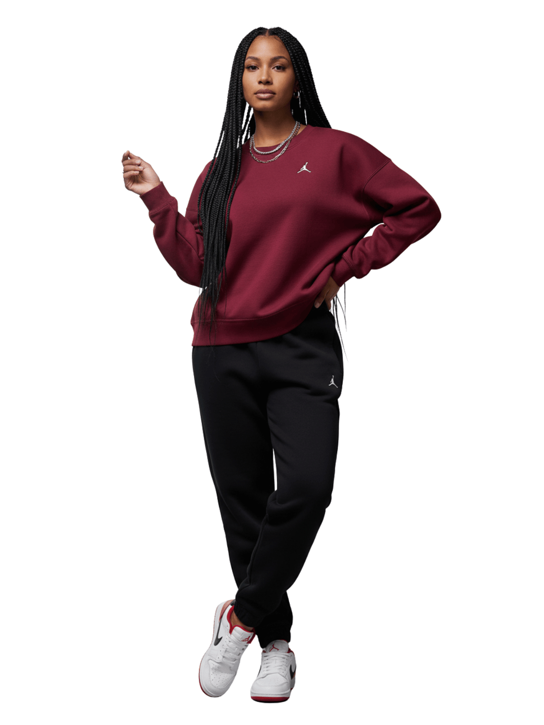 Jordan  Brooklyn Crewneck Sweatshirt Womens Style : Dq4462