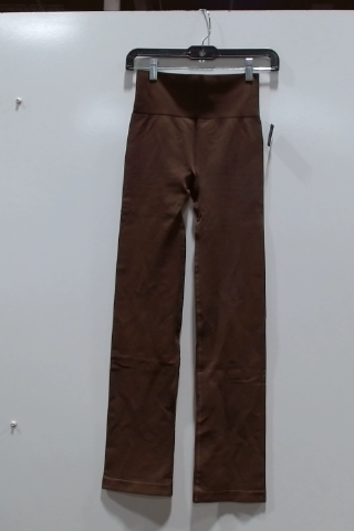 Aerie Brown Seamless High Waisted Flare Pant