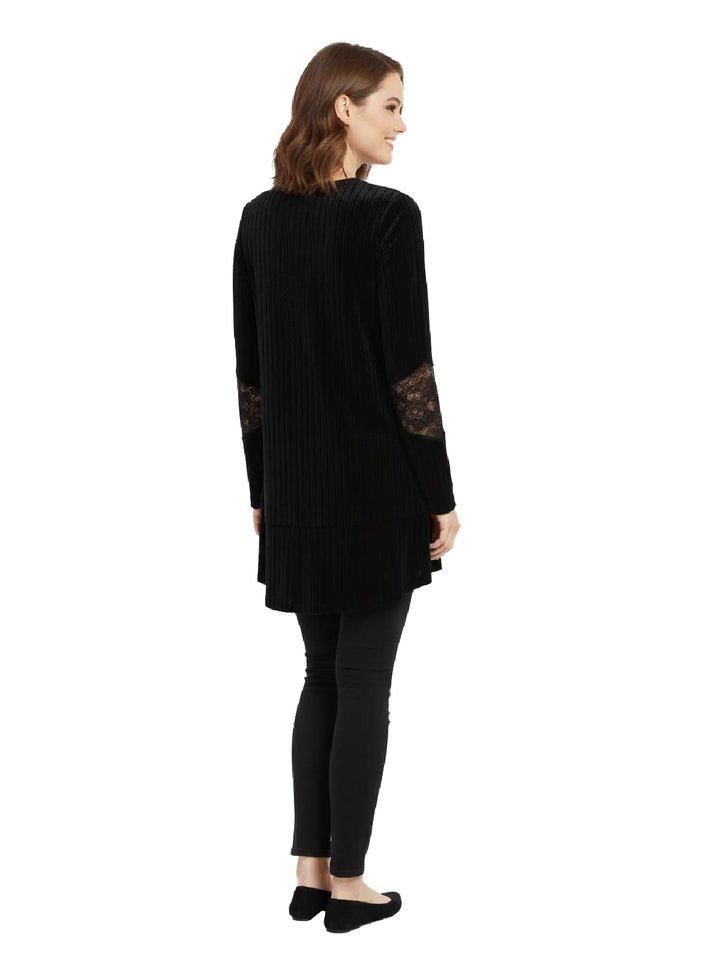 Moth Black Velvet Blouse