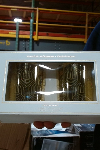 Warm Cider & Cinnamon | Vanilla Pumpkin Scented Candle Set