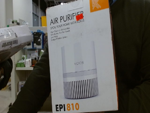Air Purifier True HEPA Filter Desktop Air Filtration Smoke ...