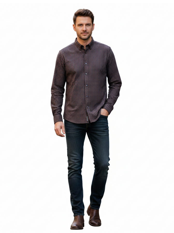 Men's Long Sleeve Button Up Shirt