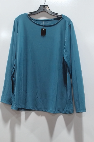 Terry Lester Teal Long Sleeve Shirt