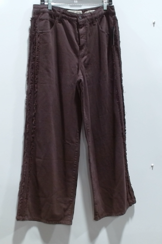 Free People Brown Corduroy Wide Leg Pants